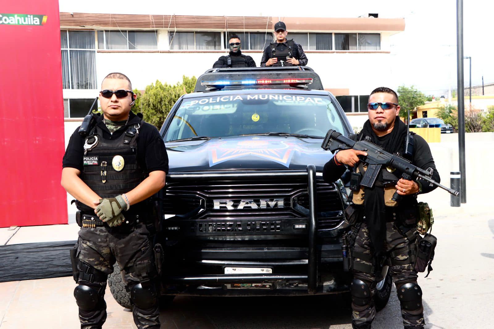 Activan operativo de seguridad en San Juan de Sabinas